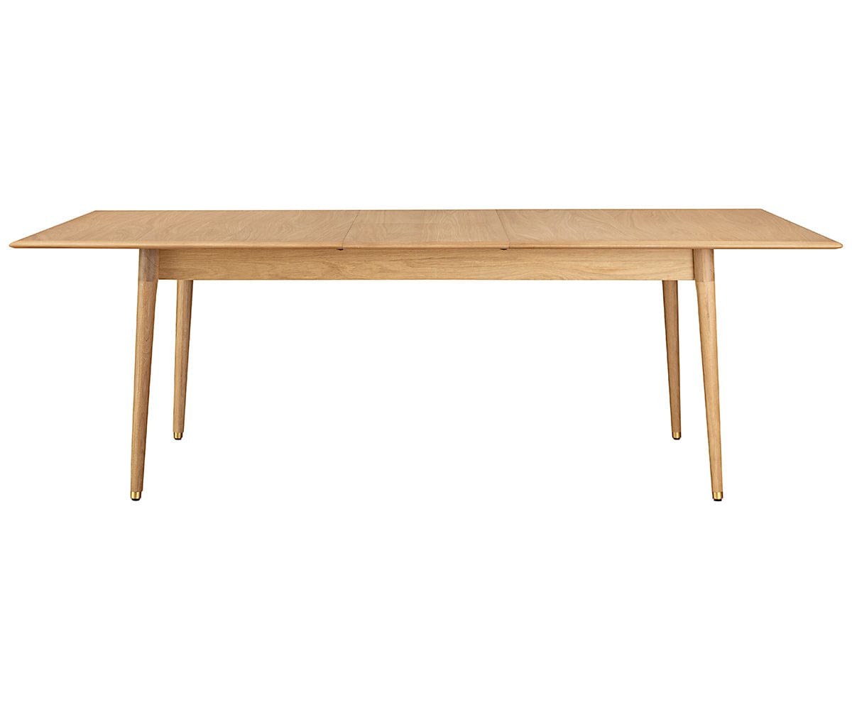 finland ダイニングテーブル Hendrick Extension Dining Table II - White Oak - Dania Furniture
