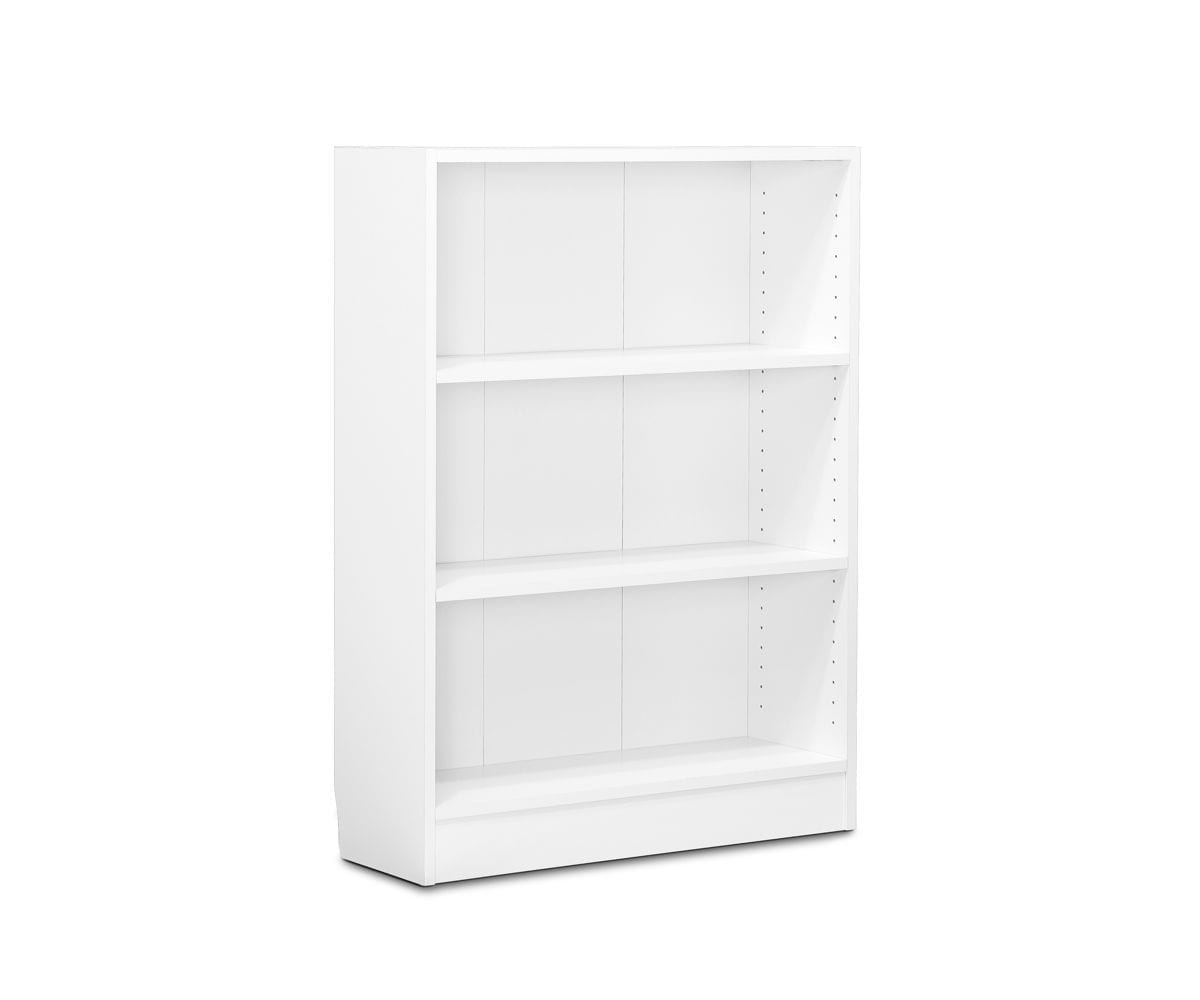 Stuen Wide Low Bookcase - White