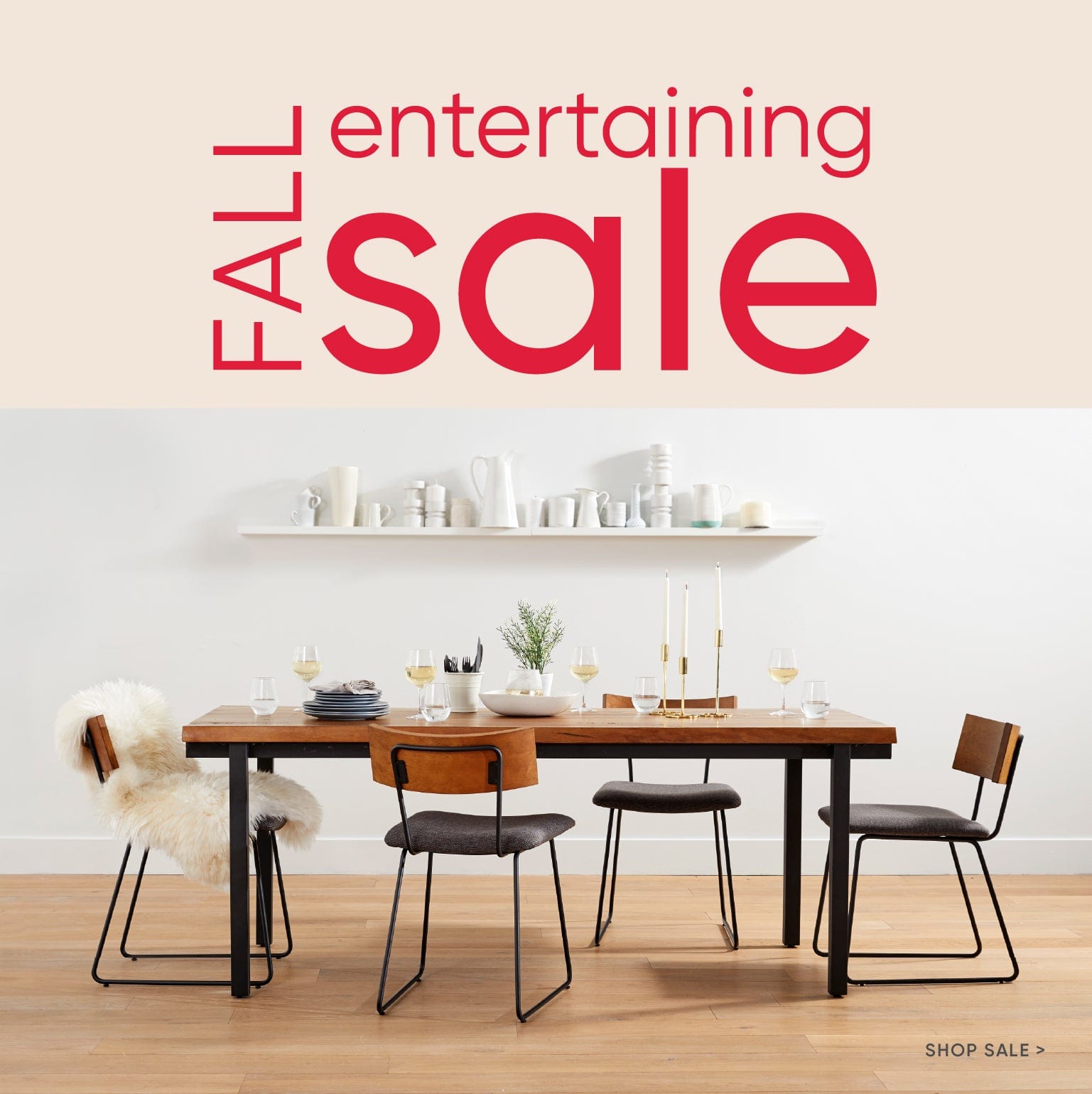 Shop the Fall Entertaining Sale