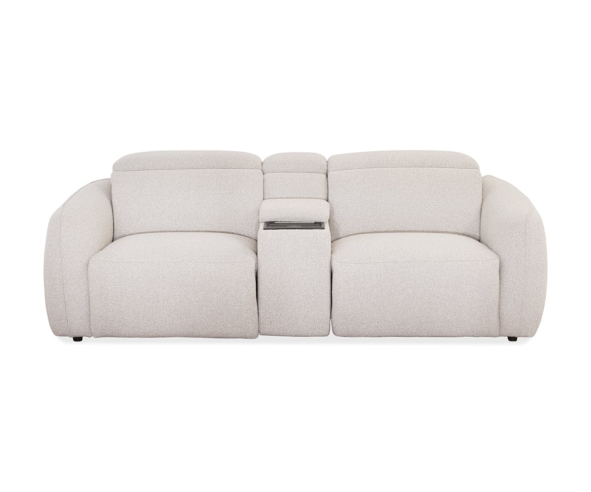Bomani 3-piece Modular Loveseat With Console
