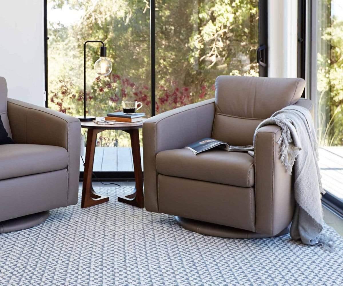 Corinna Swivel Glider in Gray, L:34xW:31xH:35.5 by Bassett Furniture