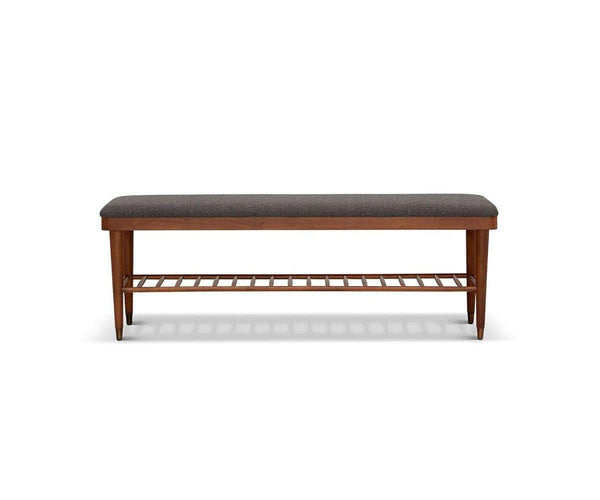 Holfred Bench With Shelf - Dania Furniture