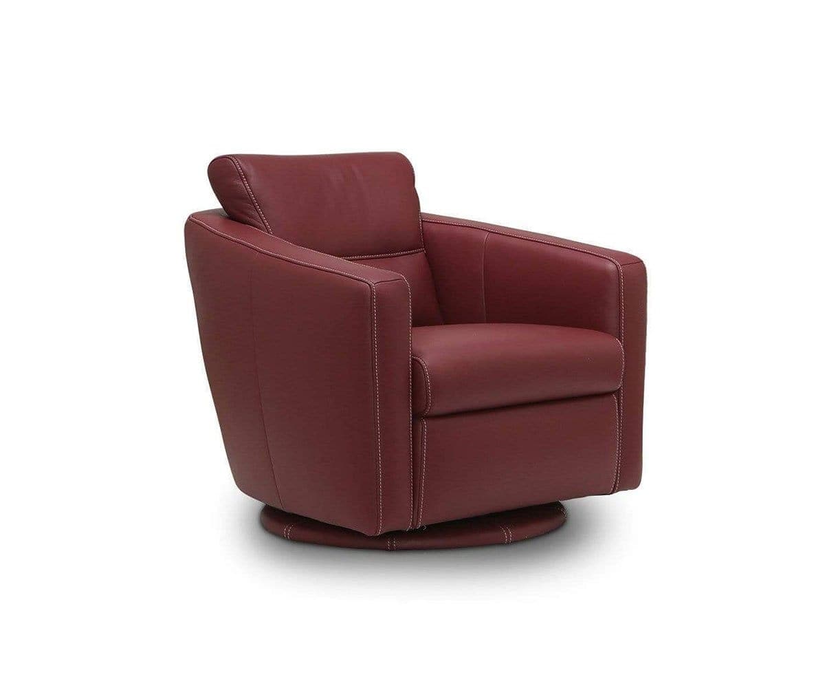 Leather best sale gliding chair