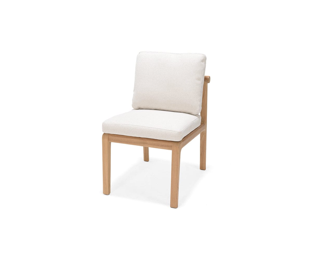 Beck Teak Outdoor Armless Dining Chair