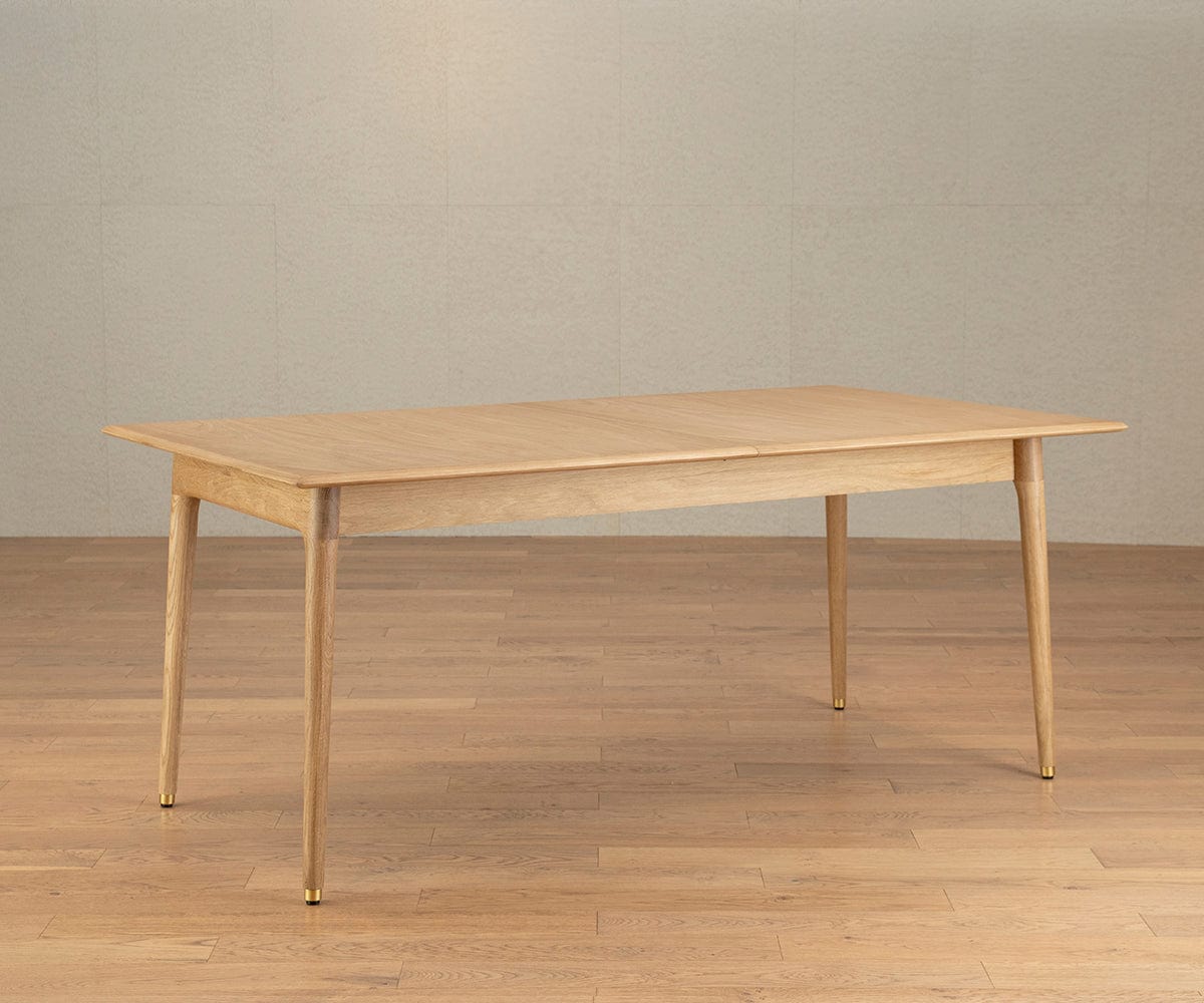 フィンランド　SANKA ヤマギワ　ダイニング Hendrick Extension Dining Table II - White Oak - Dania Furniture