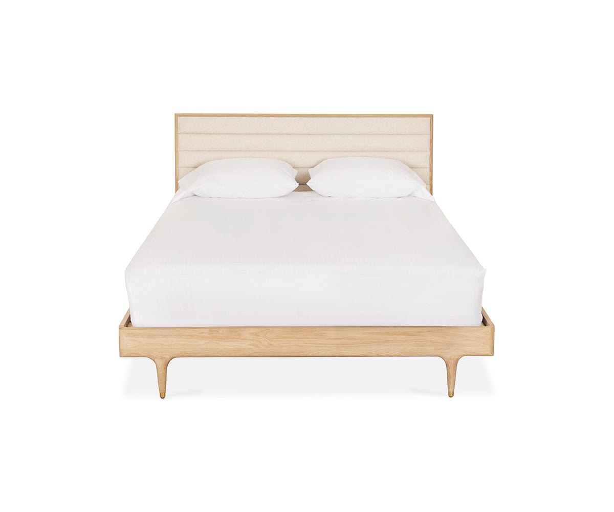 Hendrick Bed - White Oak