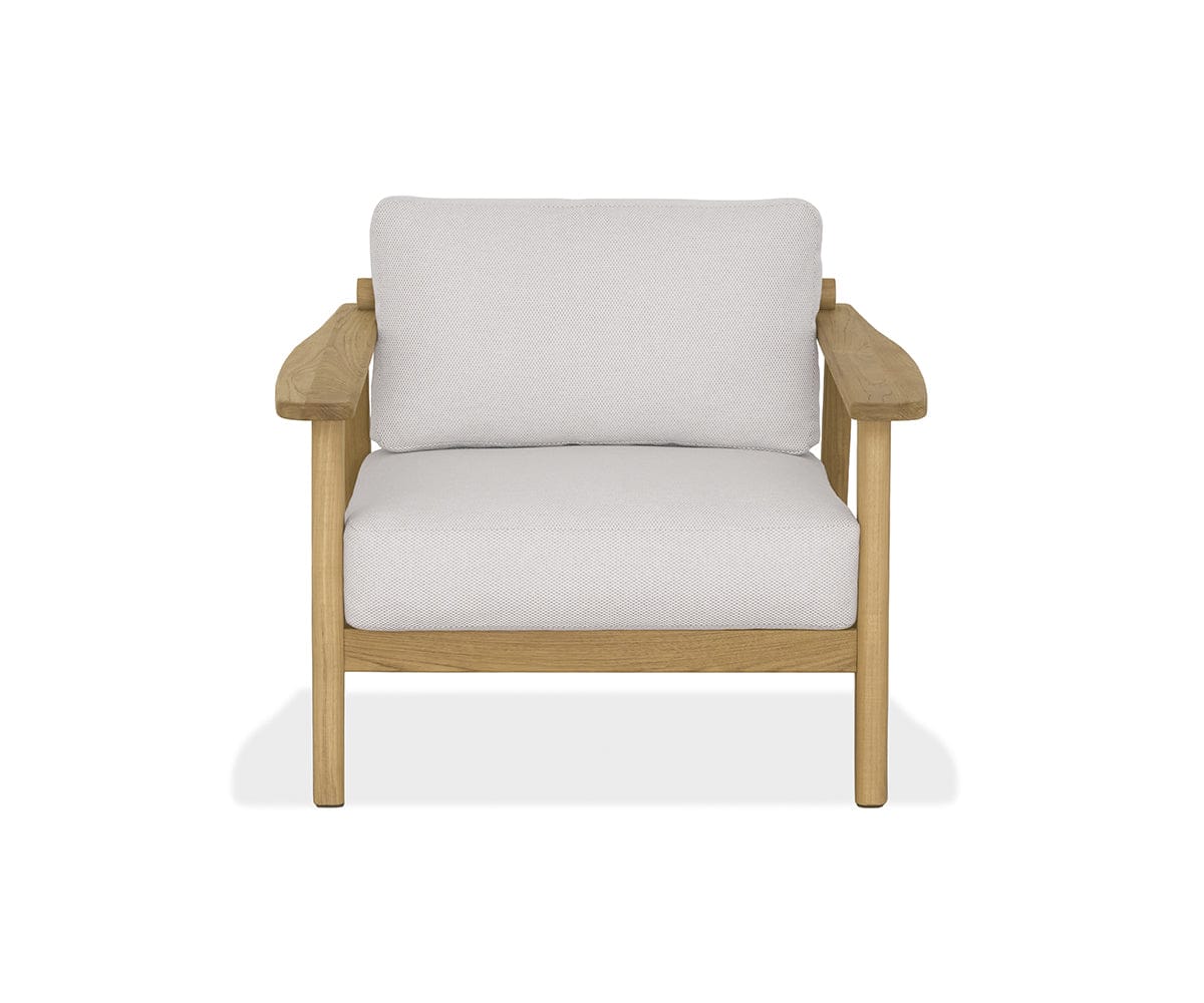 Beck Teak Outdoor Lounge Chair