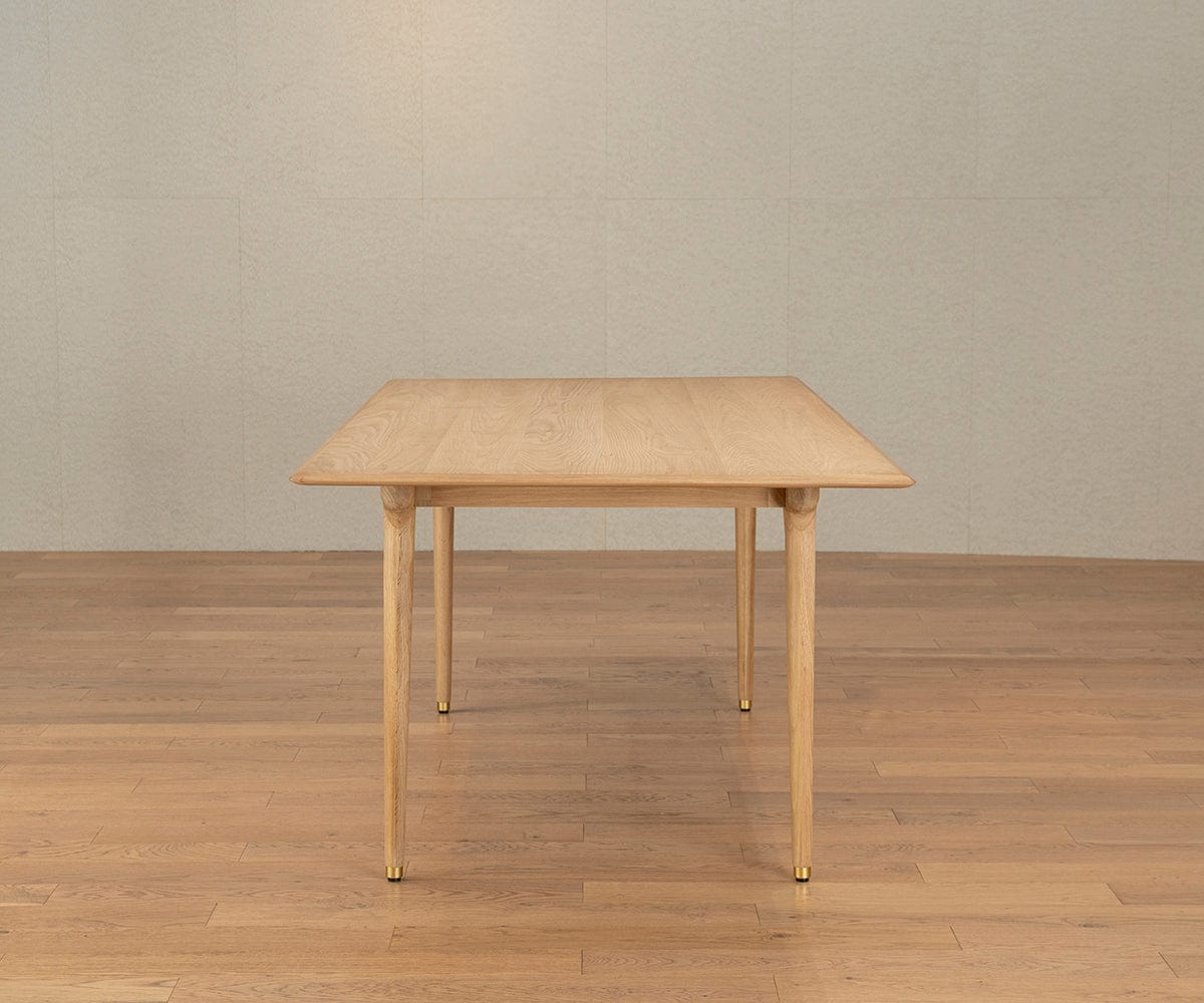 Hendrick Dining Table II - White Oak - Dania Furniture