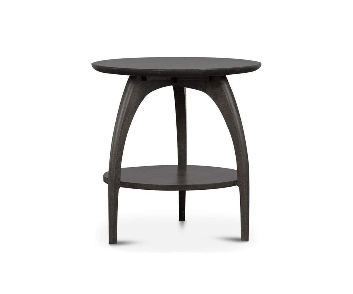 Wood Castle Tibro End Table Round