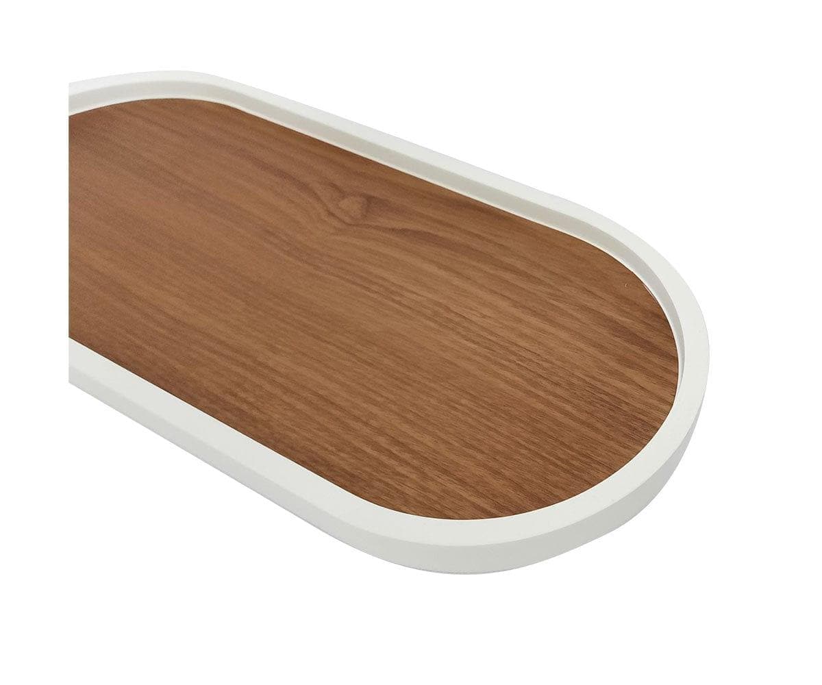 Oval Lacquer Trim Tray - Dania Furniture