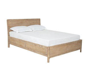 Camen Bed - Natural Acacia / Queen