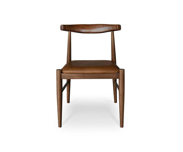 Miles Leather Dining Chair - Dania Furniture