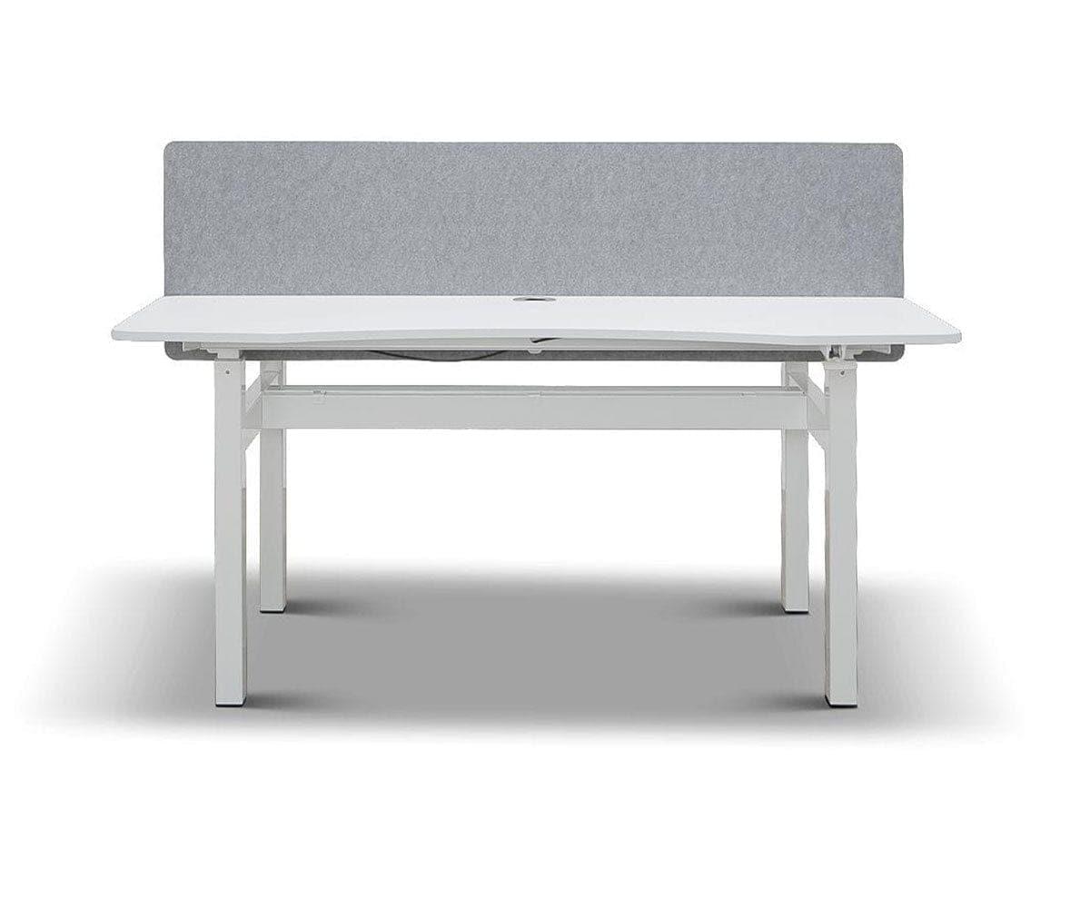 Otto Sit Stand Desk with Modesty Panel - Dania Furniture