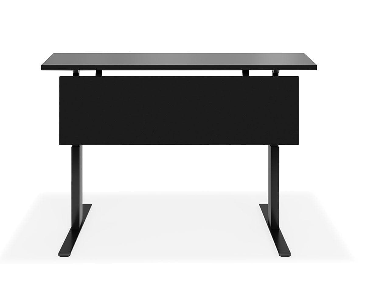 PROGRESSIVE DESK Steel Modesty Panel - 39 - Black. Accessory for Computer  standing desk 48 x30 inch 