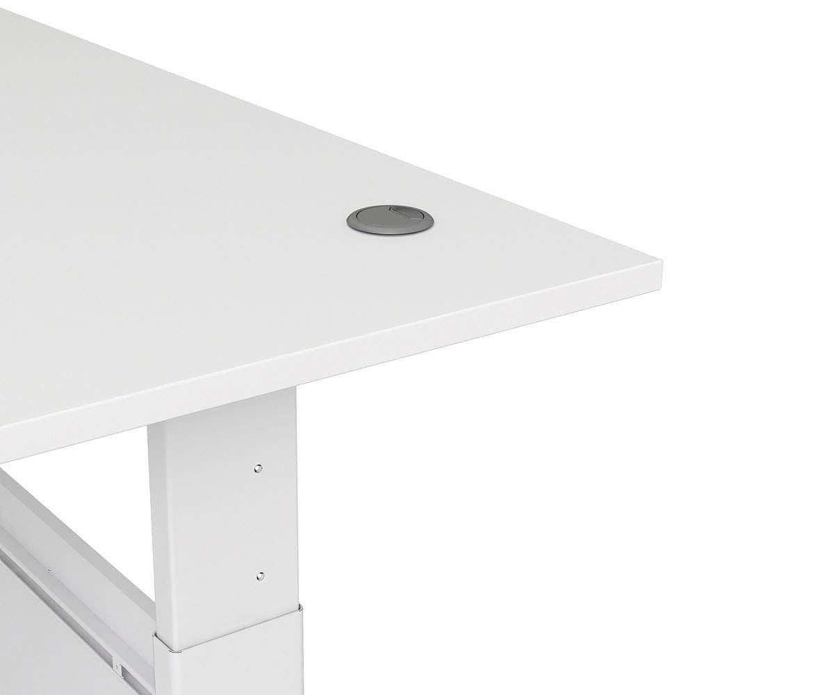 Otto Sit Stand Desk with Modesty Panel - Dania Furniture