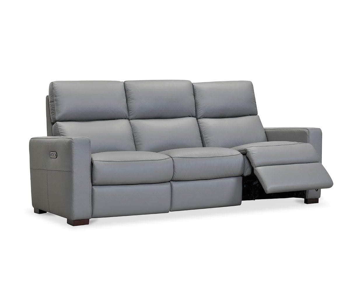 Luka Leather Power Sofa Dania Furniture - Main Image