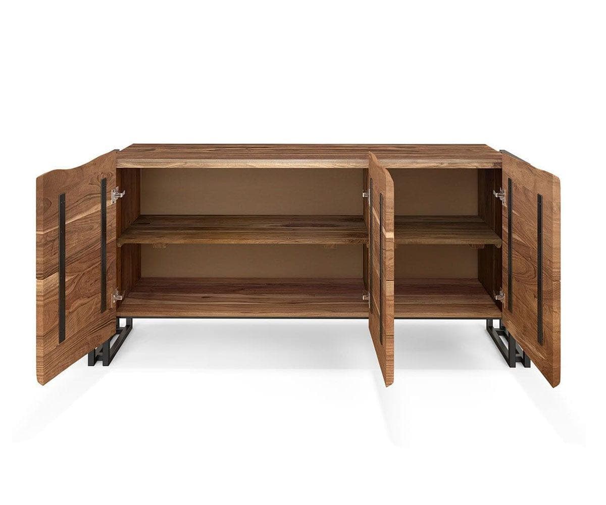 FRAME Rectangular solid wood console table By Riva 1920
