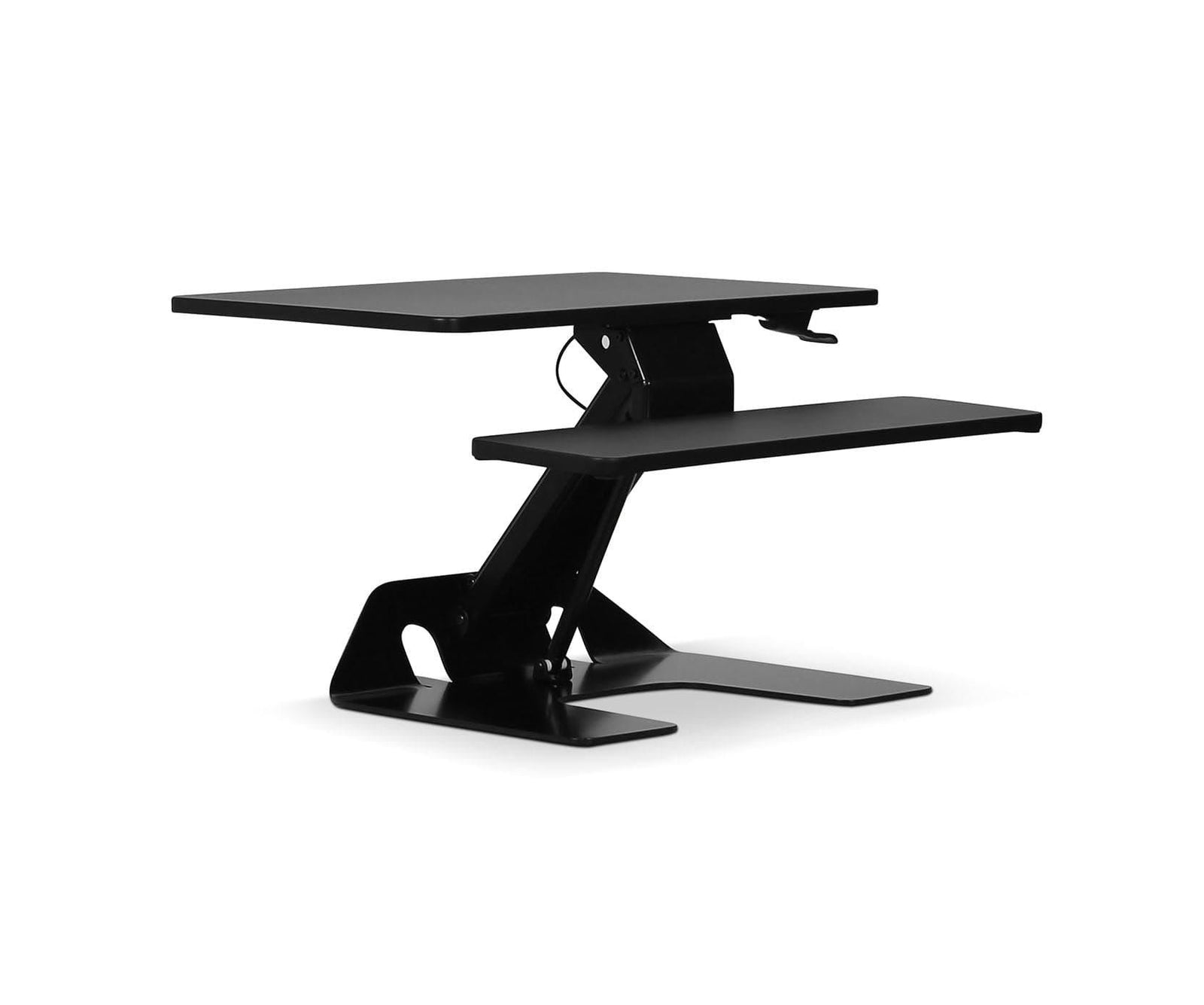 Otto Sit Stand Desk with Modesty Panel - Dania Furniture